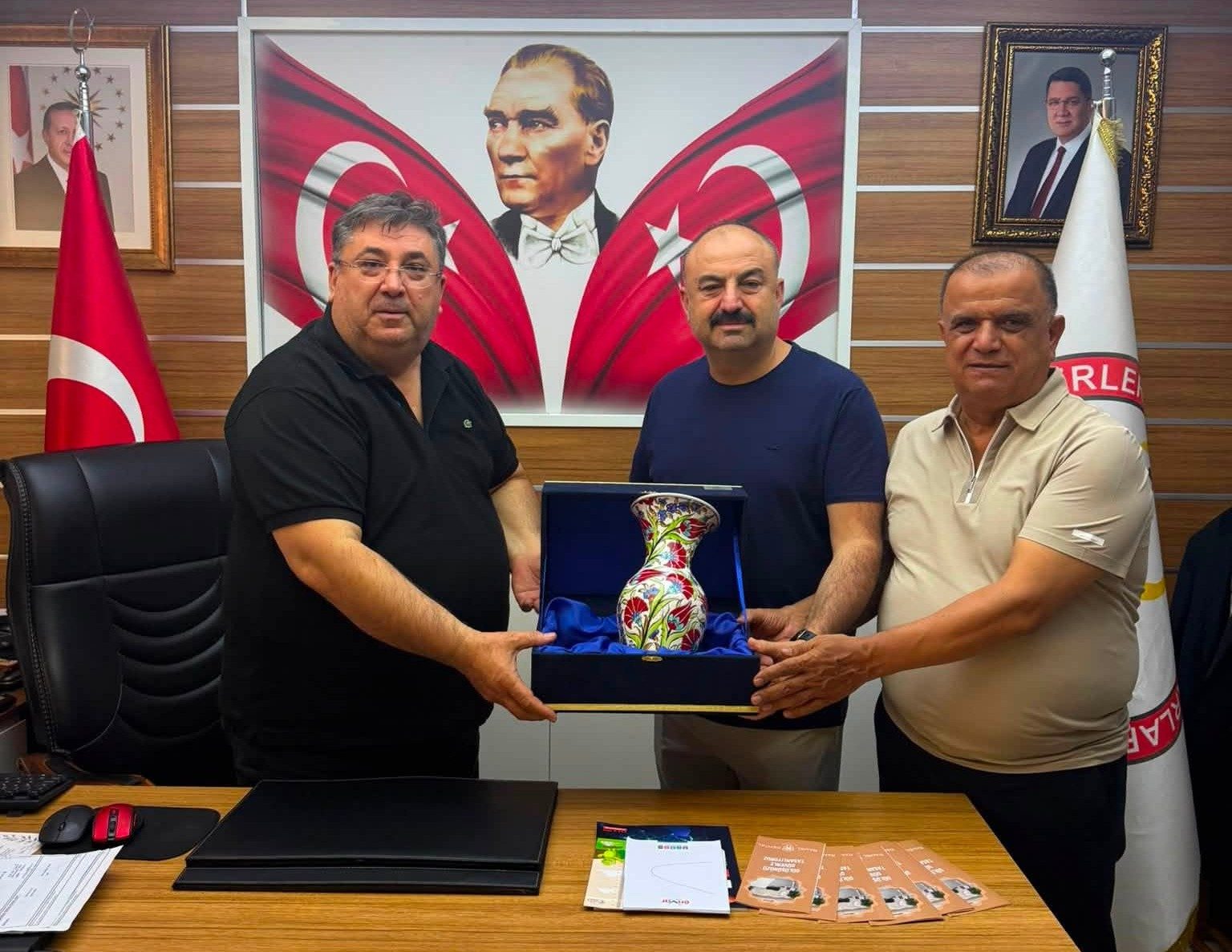 Besuche unseres Vorsitzenden Mehmet Özdil in Antalya: Handwerker, Produktion und Landwirtschaftsoffensive